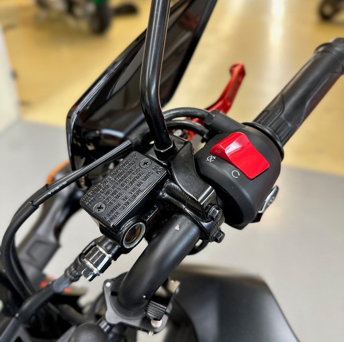 OEM Honda Grom Hand Guards for 2022+ Grom - 08P71-K26-M50 - Harbor Town Honda & Polaris