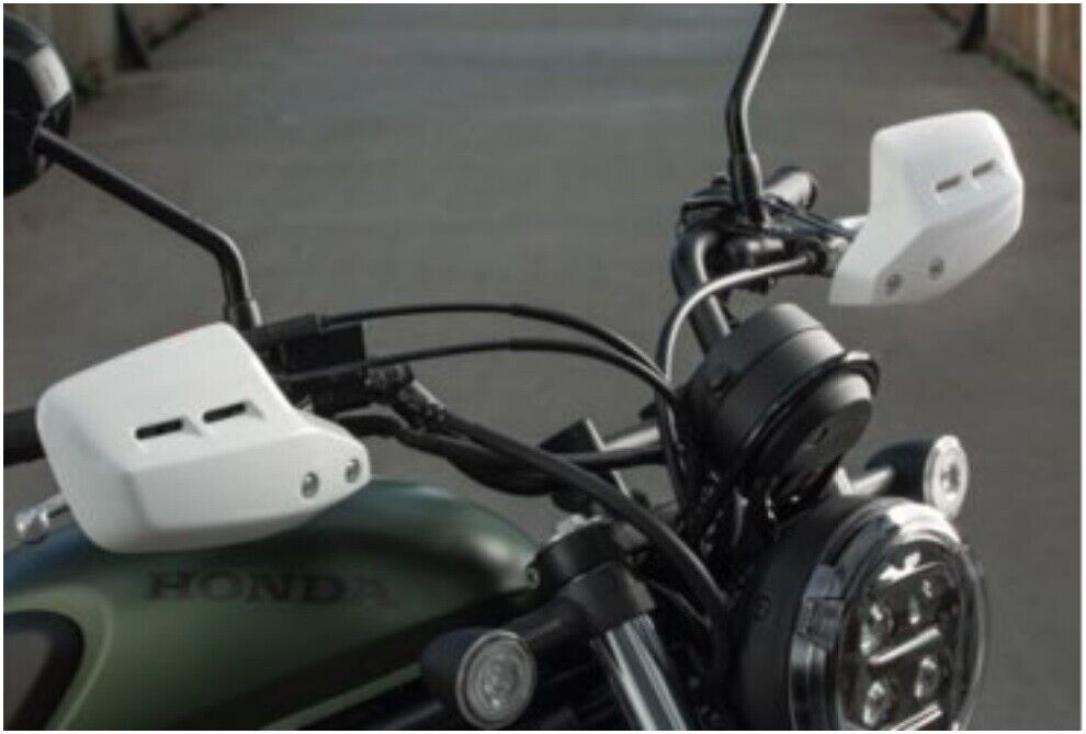 Honda SCL500 Hand Guards, White - 08P71-K3S-JA0 - Harbor Town Honda & Polaris