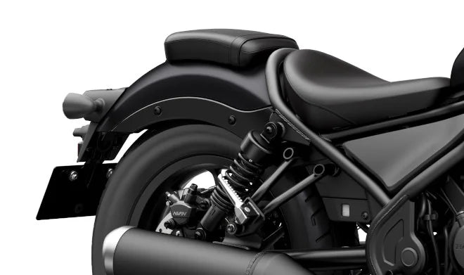 OEM Honda Rebel 500 Passenger Seat & Footpegs (BLACK) - Harbor Town Honda & Polaris