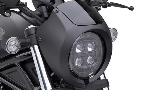 OEM Honda Rebel Headlight Cowl for Rebel 300 / 500 - 08R70-K87-A30