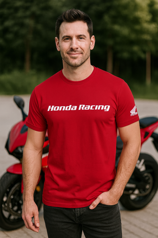 Official Honda Racing Red Tee, Red - HP21S-M250