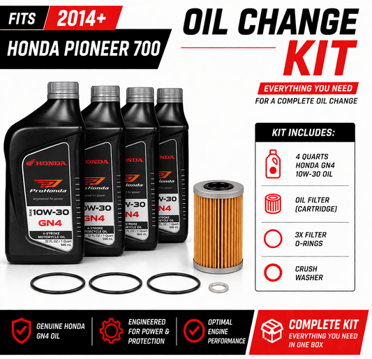 Honda OEM Oil Change Kit for Honda Pioneer 700 (2014+) - Harbor Town Honda & Polaris