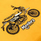 Official Honda Monkey Moto Tee, Yellow - HP19S-M207