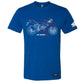 Official Honda CBR Fireblade Blueprint Tee - Blue