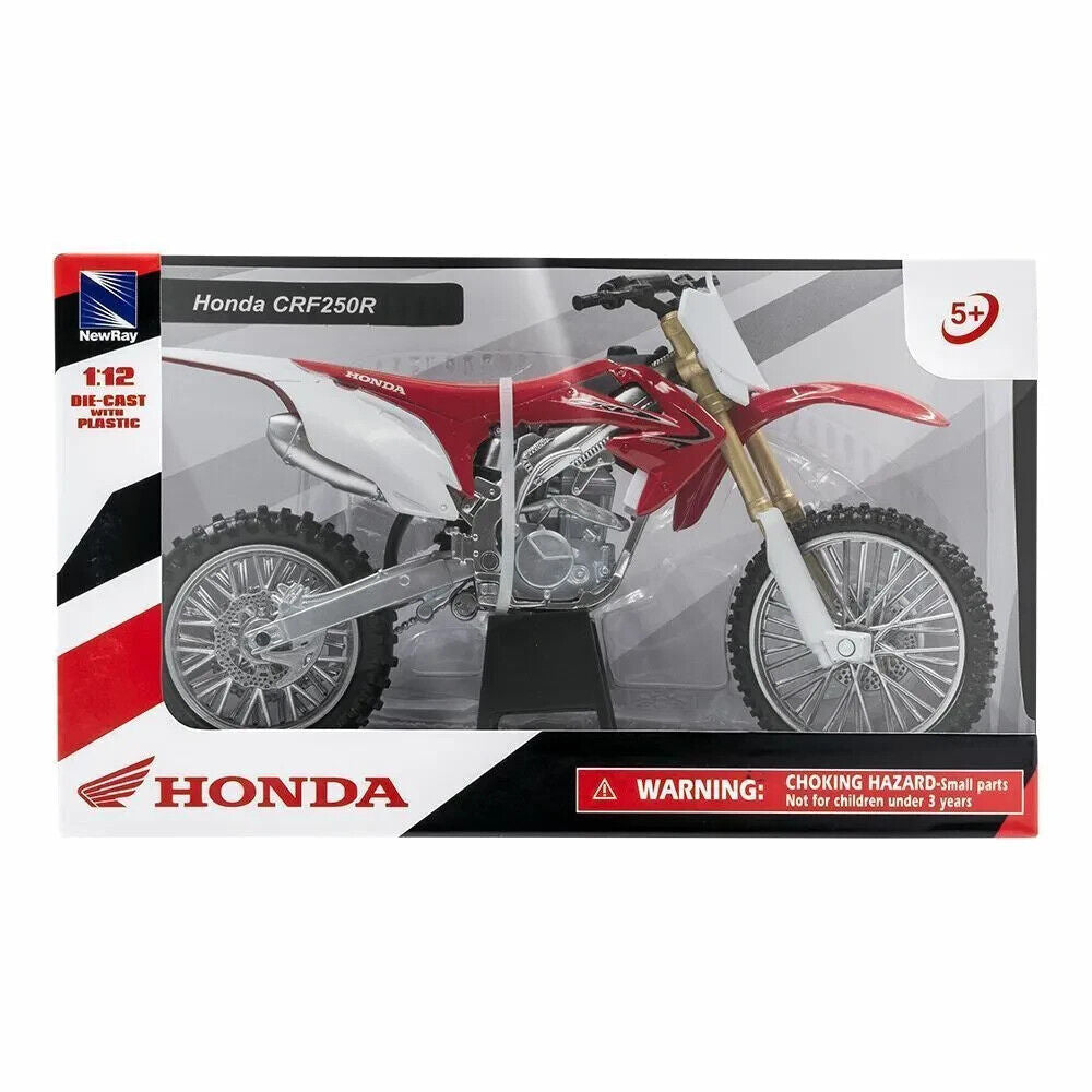 Official Honda - Honda 1:12 Scale CRF250R Dirt Bike