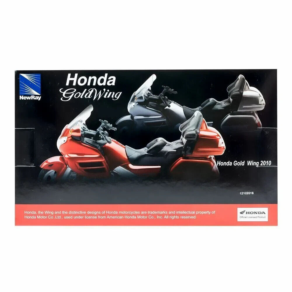 Official Honda - Honda 1:12 Scale Gold Wing (Red)