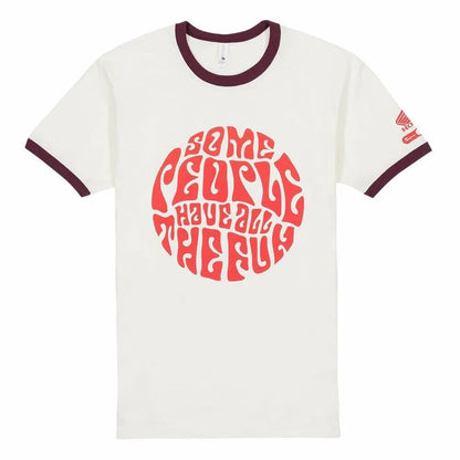 Official Honda Vintage Moto Ringer Tee, White - HP19S-M209 - Harbor Town Honda & Polaris