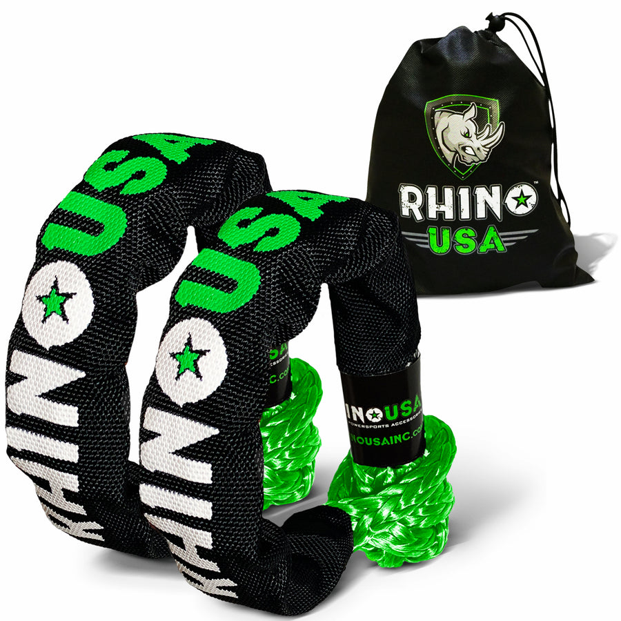 Rhino USA 3/8" Synthetic Soft Shackles - Harbor Town Honda & Polaris