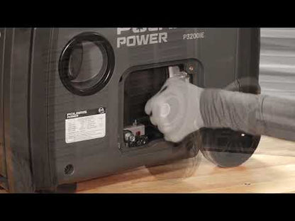 Polaris Power Portable Inverter Generator, P3200iE - 2830533