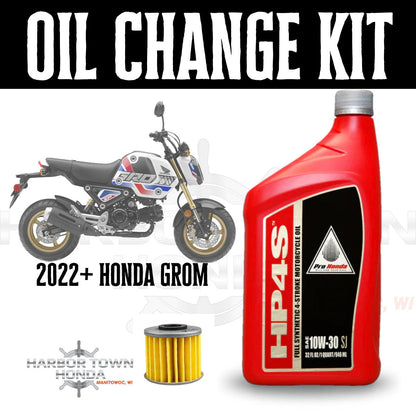 Oil Change Kit - 2021 + Honda Grom - Harbor Town Honda & Polaris